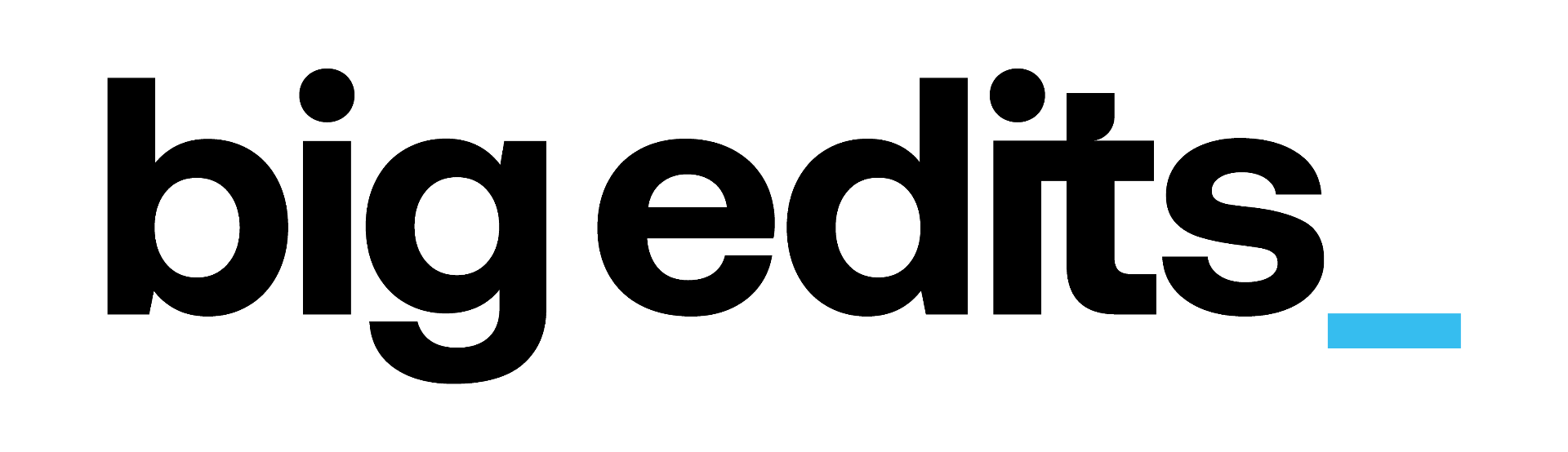 Big Edits logo